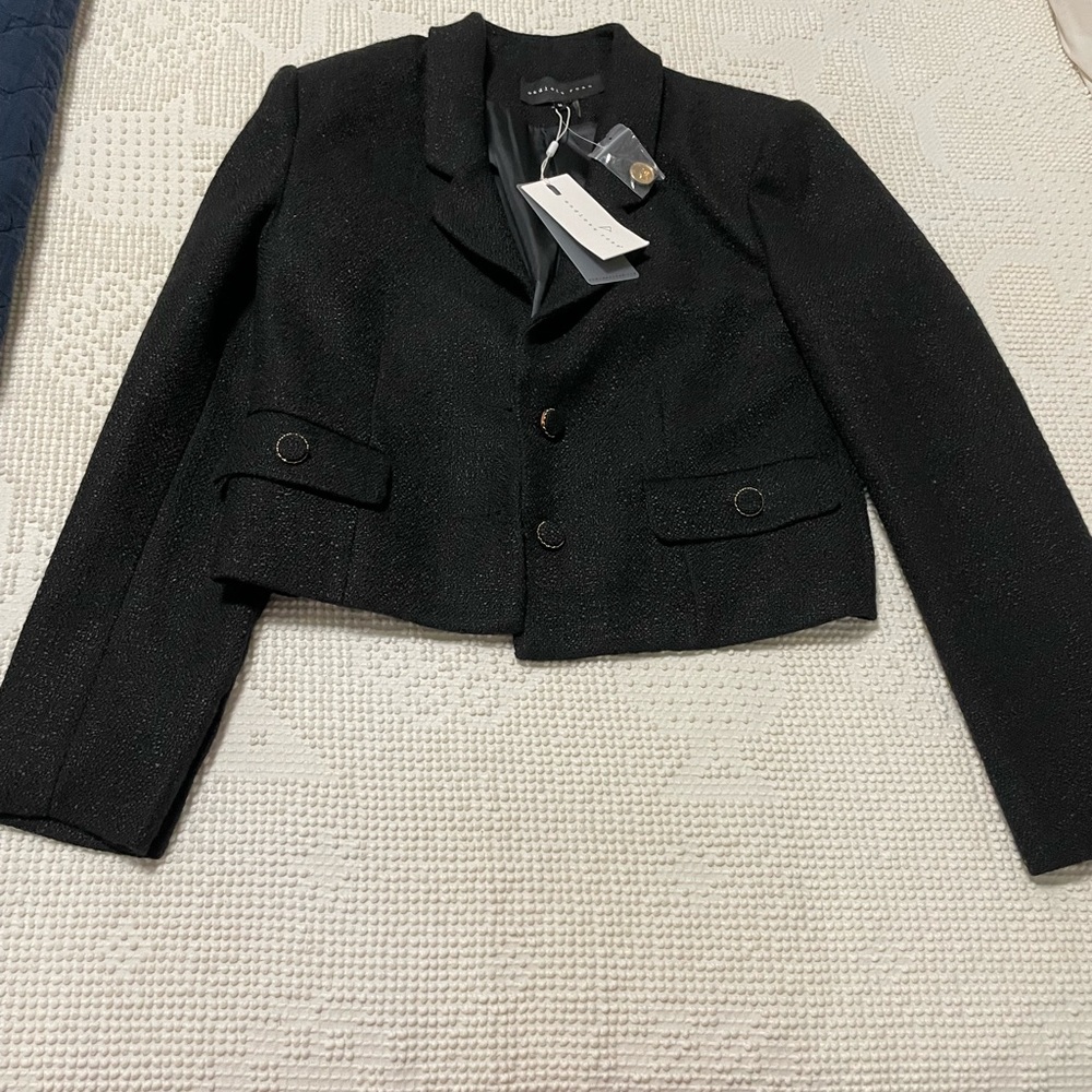 NWT Endless Rose Cropped Tweed Blazer